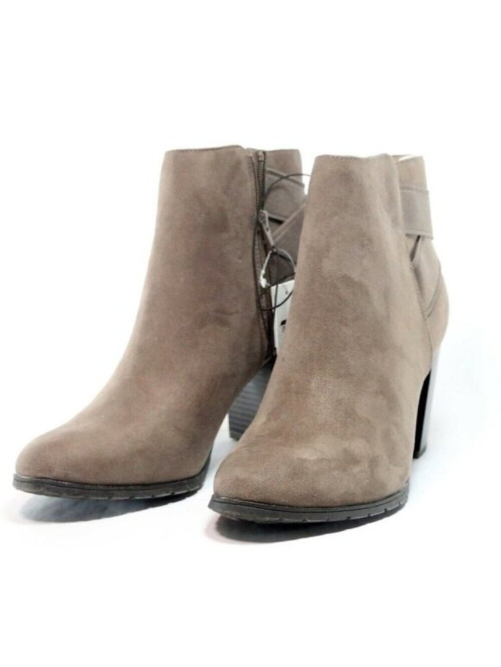 A NEW DAY Candyce Water Repellant Heeled Boots, Size 12